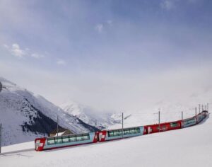«Ледниковый экспресс»: путешествие сквозь швейцарские Альпы на поезде