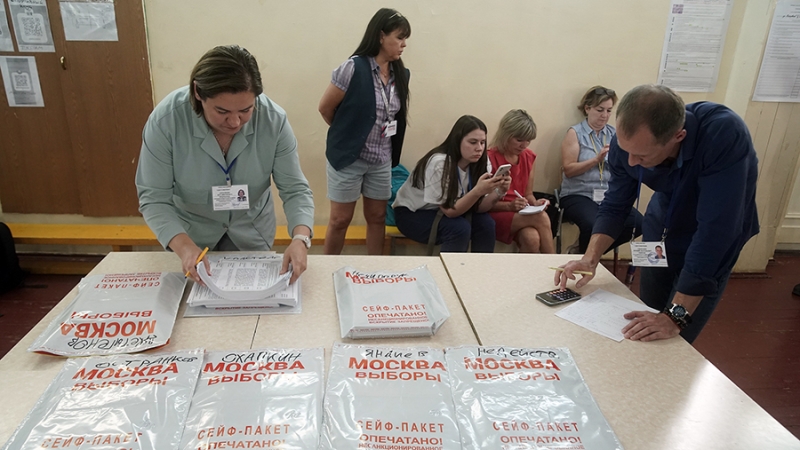 Собянин заявил о 40%-ной явке на выборах в Москве