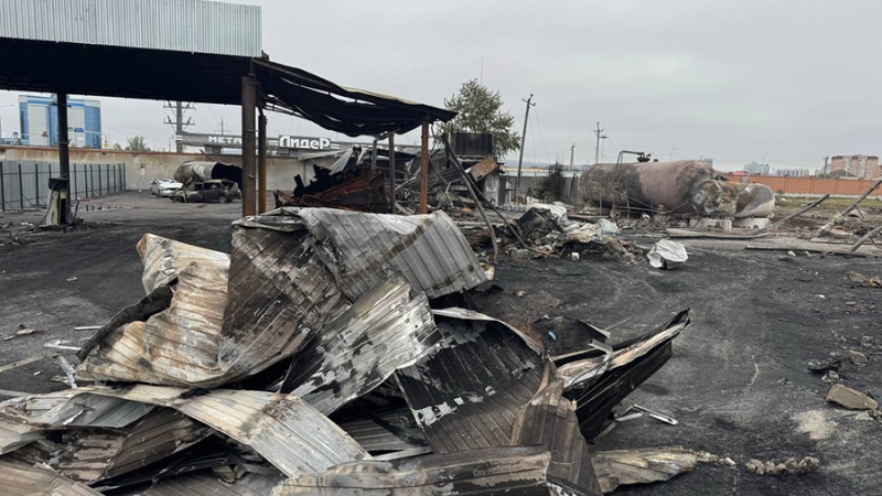 Водителя автоцистерны арестовали по делу о взрыве на АЗС в Чечне