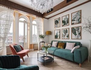 Роскошь и комфорт: трехуровневые апартаменты на Невском проспекте