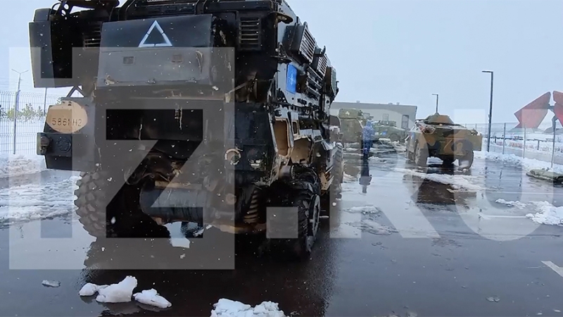 В Курске представили трофейную западную технику из зоны спецоперации