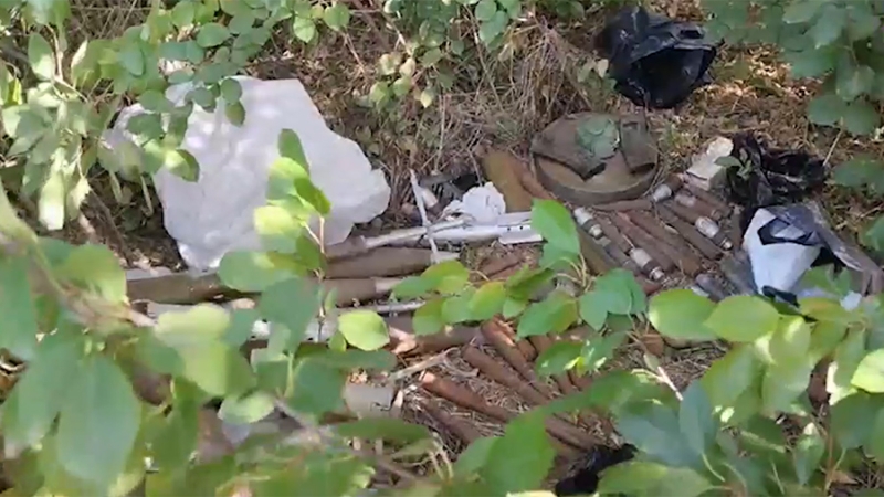 В Мариуполе уничтожили крупный тайник украинских диверсантов