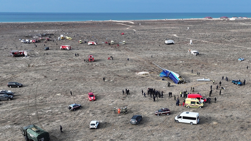 11-летняя россиянка находится в тяжелом состоянии после крушения самолета в Актау