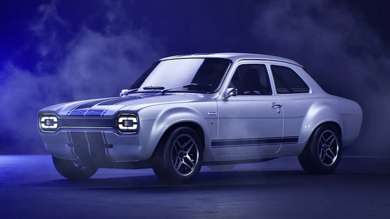 Полностью новый Ford Escort Mk1 RS: только аналоговая техника и два мотора на выбор