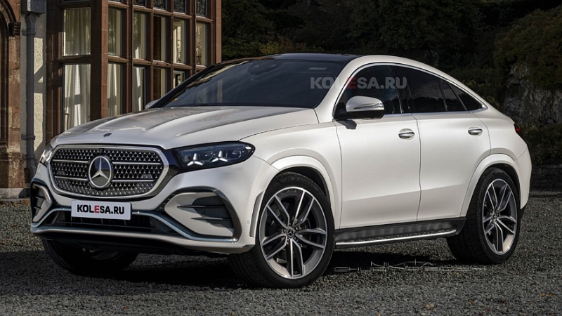 Второй рестайлинг Mercedes-Benz GLE Coupe: первые изображения