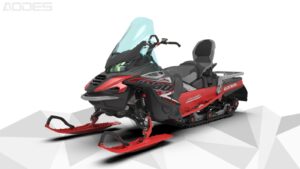 Снегоход AODES: мощь и комфорт в зимних приключениях снегоход