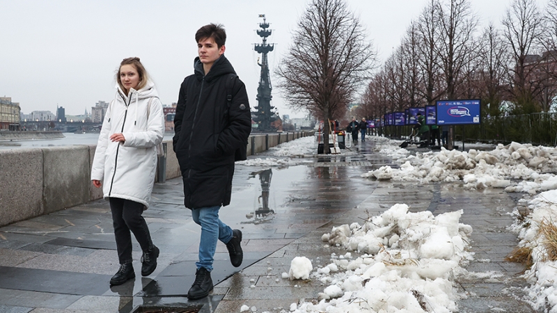 В Гидрометцентре спрогнозировали облачность и гололедицу в Москве 9 января