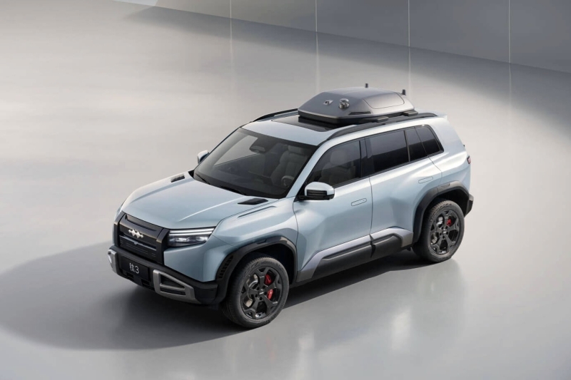 Брутальный кроссовер FangChengBao Tai 3 от BYD: серьёзный заряд по доступным ценам