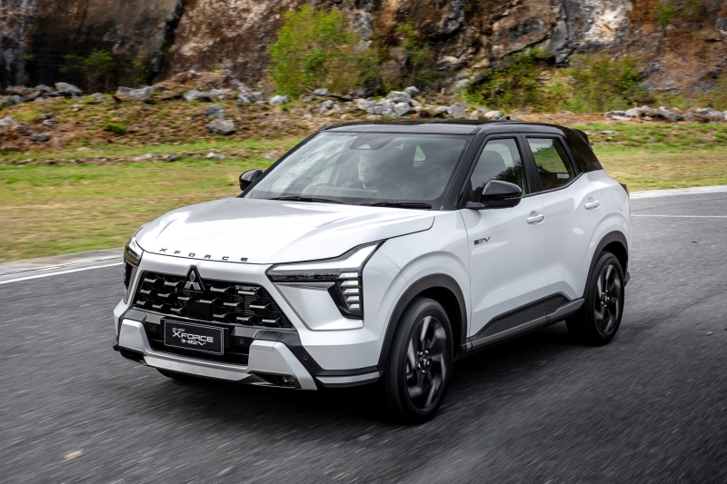 Mitsubishi Xforce HEV: первый носитель гибридной силовой установки нового поколения