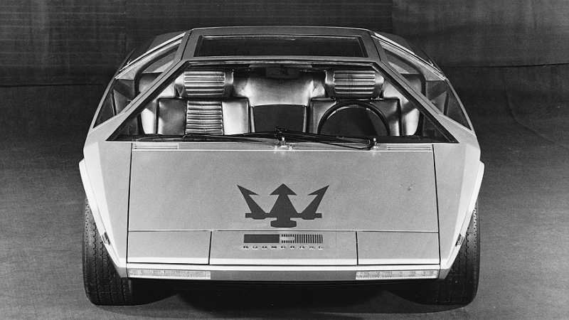 Суперкар Peralta S от Джуджаро отдаёт дань памяти концепту Maserati Boomerang из 1970-х