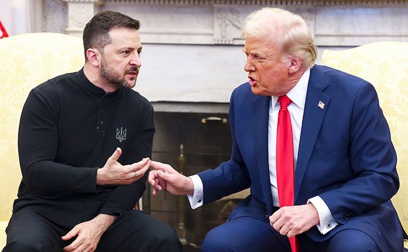 Встречи с Трампом: Макрон юлит, Стармер хитрит, Зеленский психует