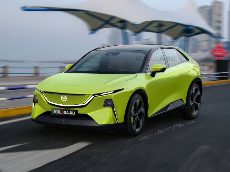 Новый кроссовер Mazda CX-6e: первые изображения