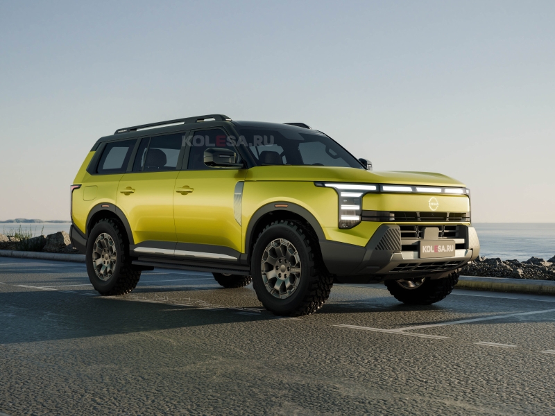 Новый рамный внедорожник Nissan: первые изображения