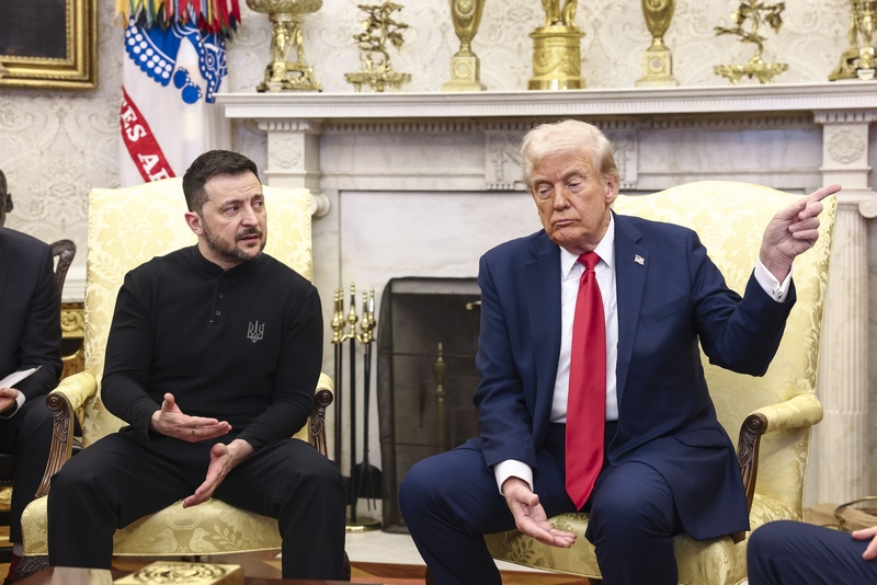 Получив пендель от Трампа, Зеленский нашел утешение в Канаде, где чтят бандеровцев