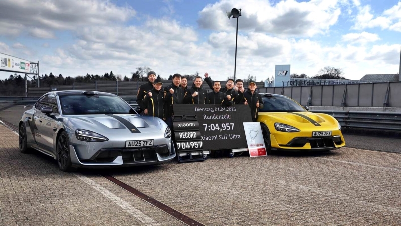Рубеж пройден: серийный Xiaomi SU7 Ultra установил новый рекорд Нюрбургринга