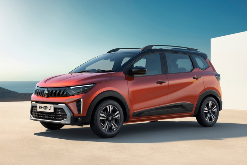 Обновлён дешёвый вэн Renault Triber: более солидный дизайн и старая техника