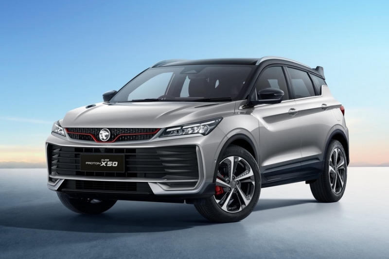 Proton X50 на базе Geely Coolray: внешность самого свежего «китайца» и собственный салон