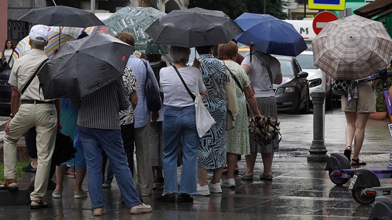 Синоптики спрогнозировали температуру до +25 градусов и дождь в Москве 23 июля