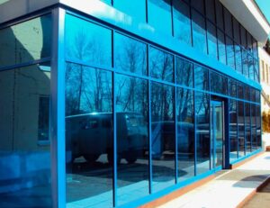 Алюминиевые конструкции окон и дверей с установкой в Алматы