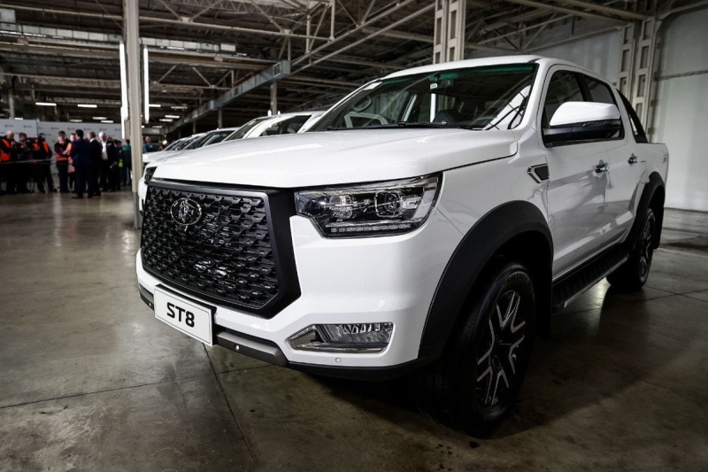 Sollers локализовал производство рам для пикапов ST6 и ST8