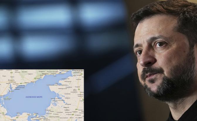 «Уступки территорий»: Зеленский окончательно понял, что Азовское море он больше не увидит