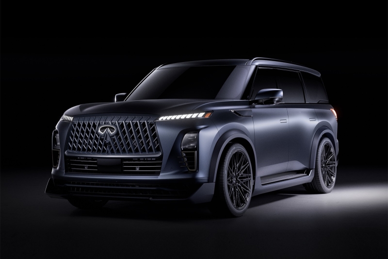 Внедорожник Infiniti QX80 «оброс» парой концептов с приставками Track и Terrain